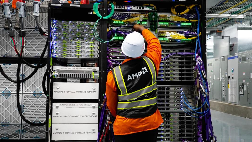 AMD запустила свой первый ИИ-суперсервер Helios для Microsoft, Meta* и OpenAI - 1